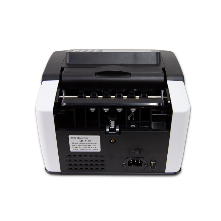 LD-7130 Multi-Currency Bill Counter&Detector Manual value money counting machine