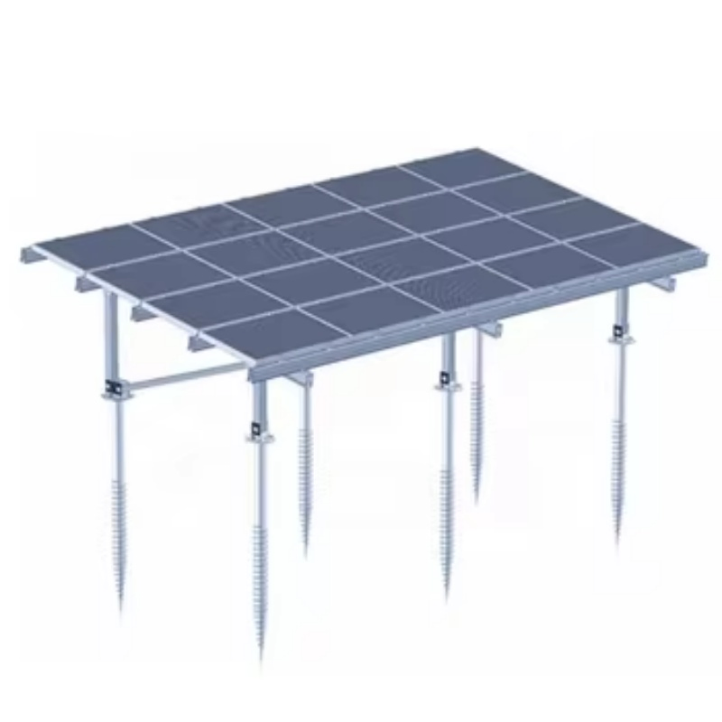 Винтовой анкер для наземного крепления солнечных панелей