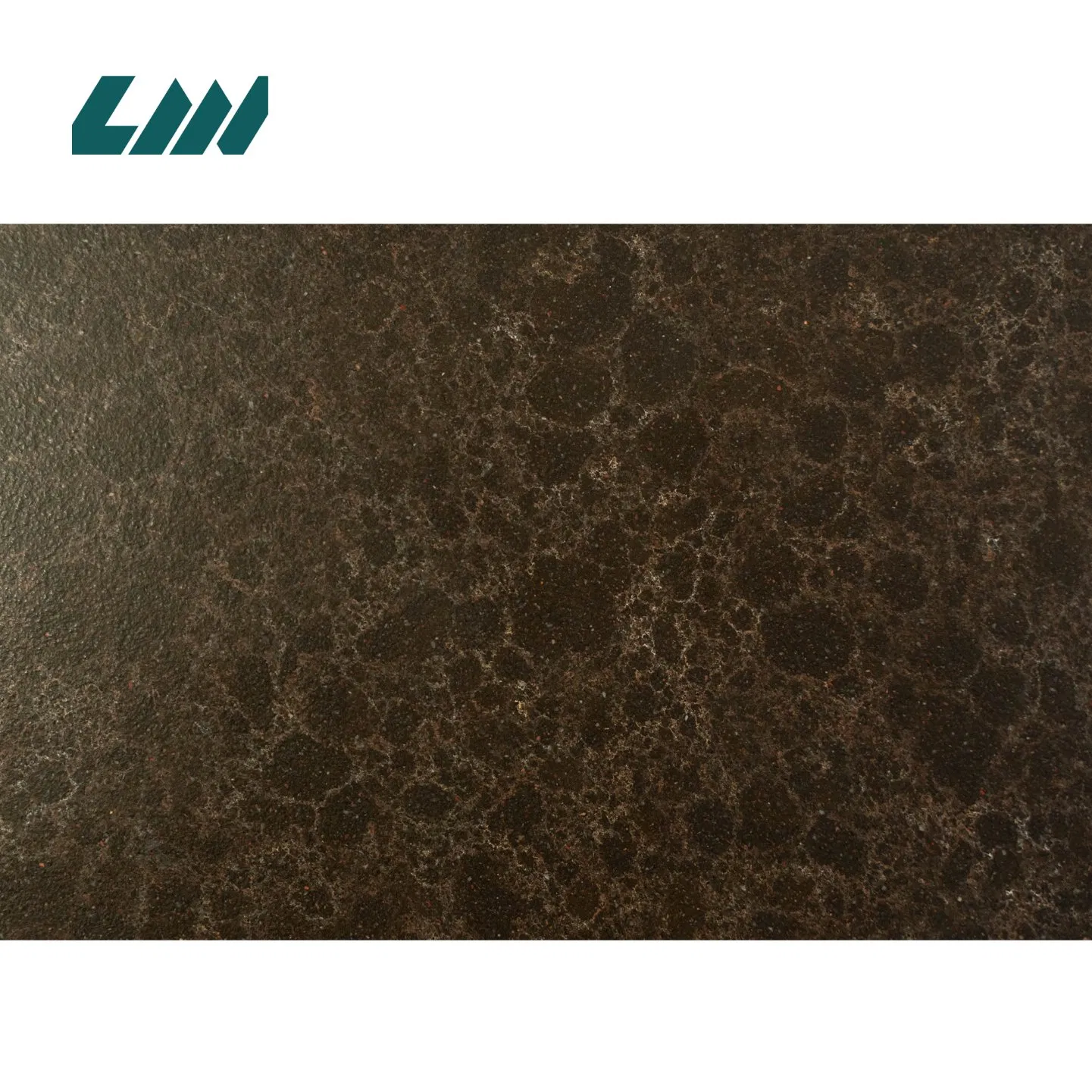 White Quartz Countertop, Engineered for Compatibility with Wooden Kitchen Islands