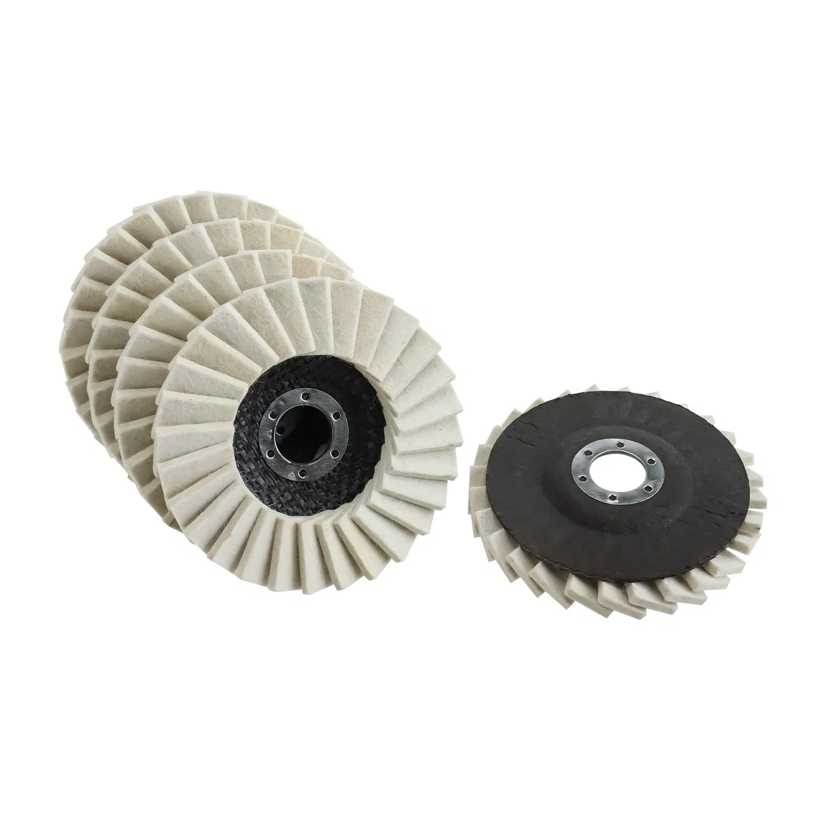 Войлочный полировальный круг волнообразный