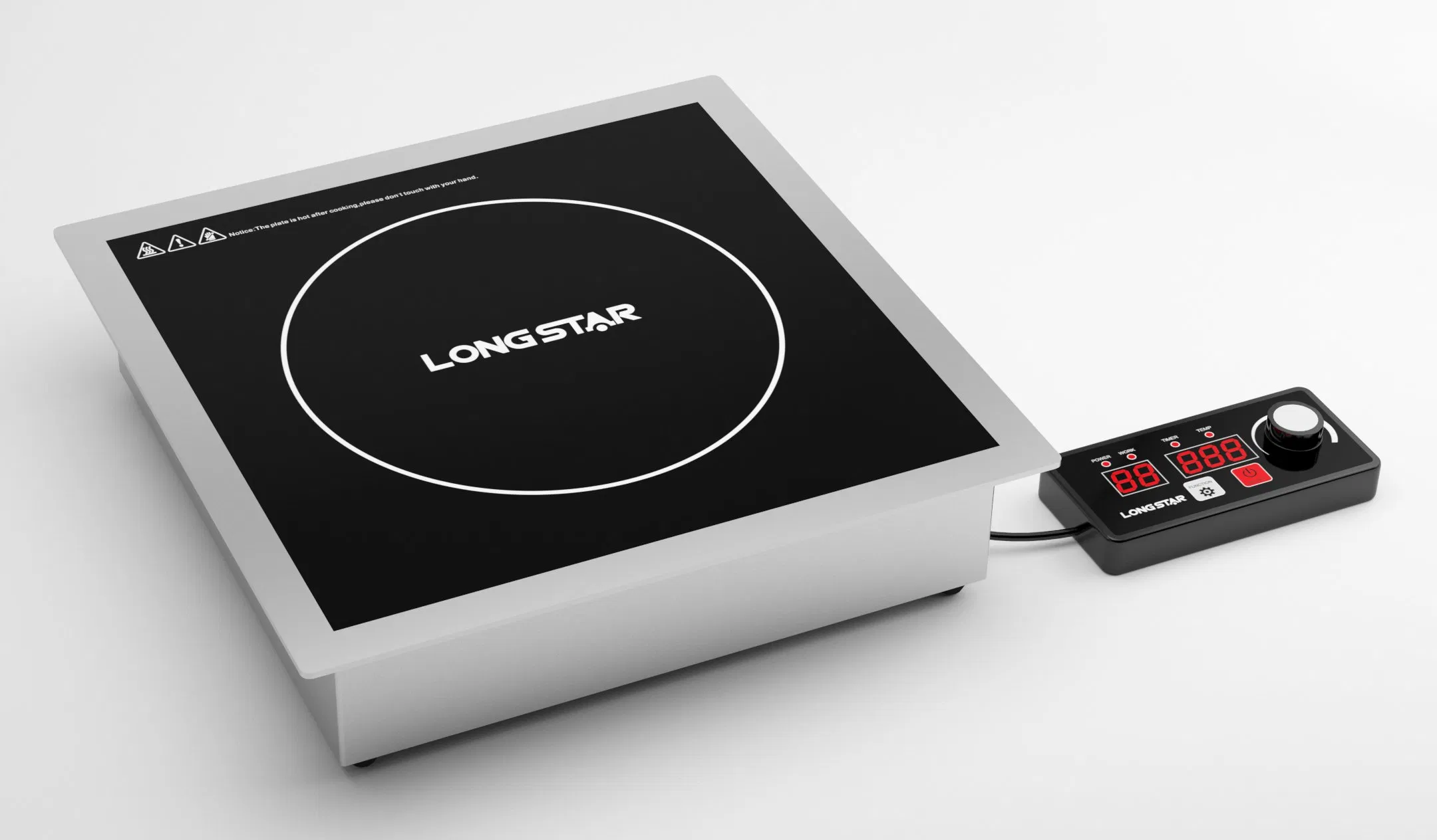 Commercial Electric Cooktop Ss Housing with Cooling Fans