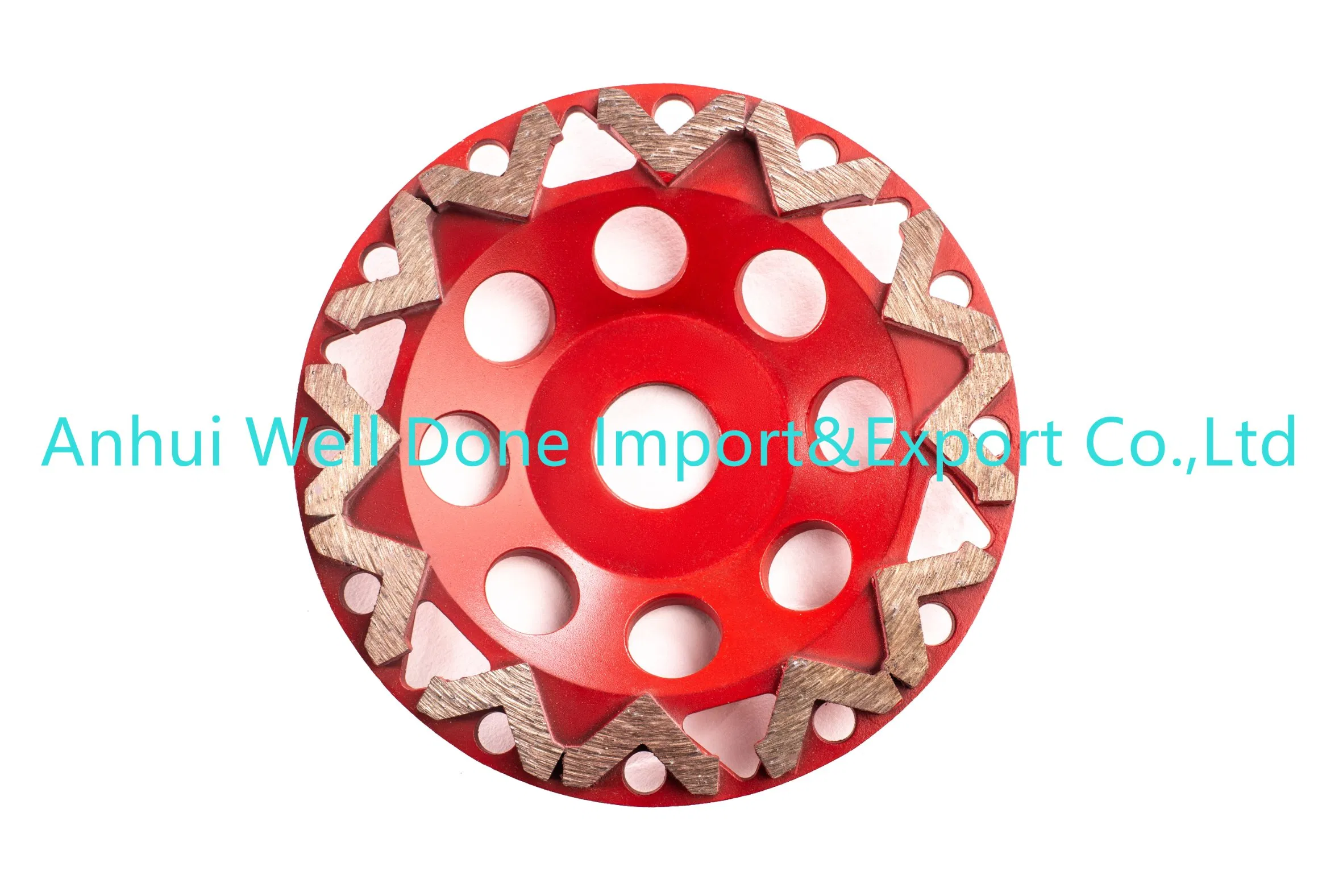 "T" Segmented Concrete Diamond Grinding Cup Wheel
