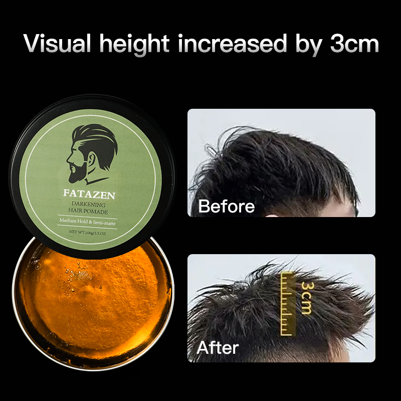 Natural Fluffy Shape Hair Style Lasting Non-Greasy Men's Hair Wax Cream