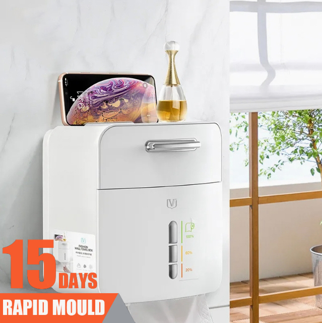 Bathroom and Toilet Multi-Function Paper Towel Box Tissue Box