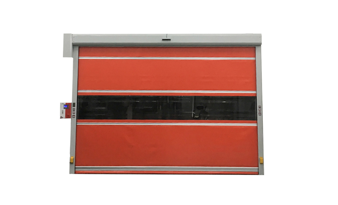 Factory Price Factory Outside High Speed Spiral Door with Hard Metal