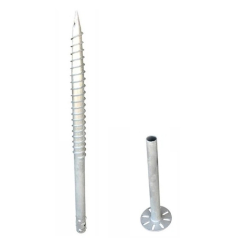 Винтовые анкеры для грунта оцинкованные, разные размеры