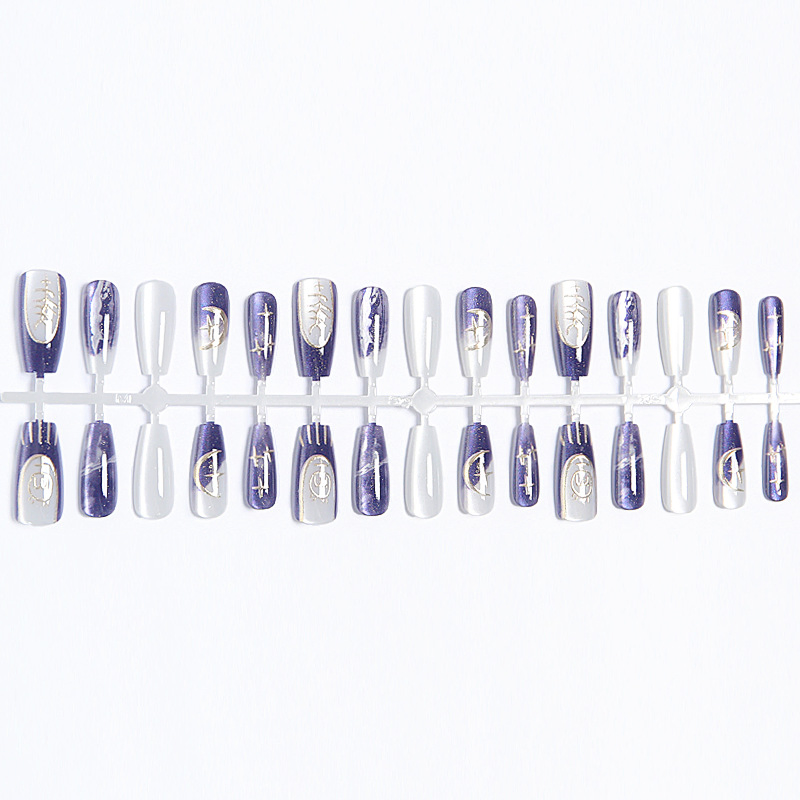 Wholesale 30PCS Scorpio Press on Nails ABS Material Xs S M