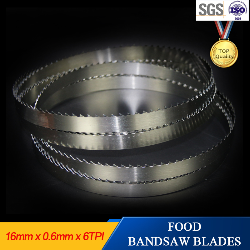 Frozen Meat Bone Butcher Band Saw Blades for Cutting Food