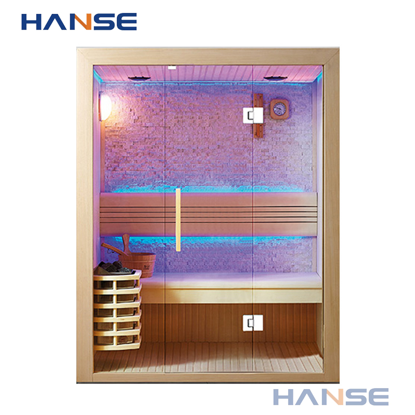 Modern Design Infrared Indoor Sauna Steam 2 Person Infrared Sauna Room Wood Sauna