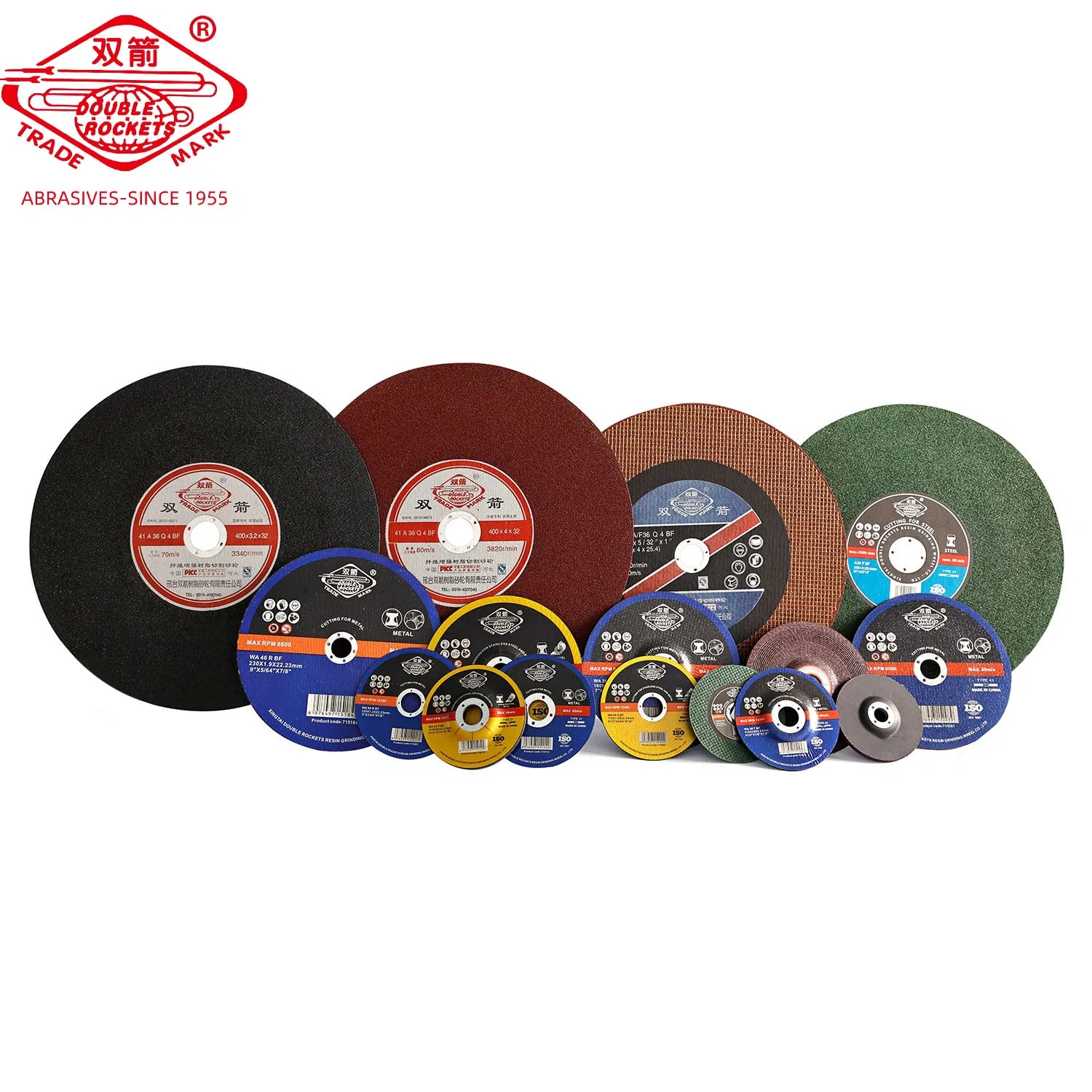Factory Direct High Quality Durable 4.5" Inch Cutting Disc 115mm Cut off Wheel for Metal Aluminum Oxide Material
