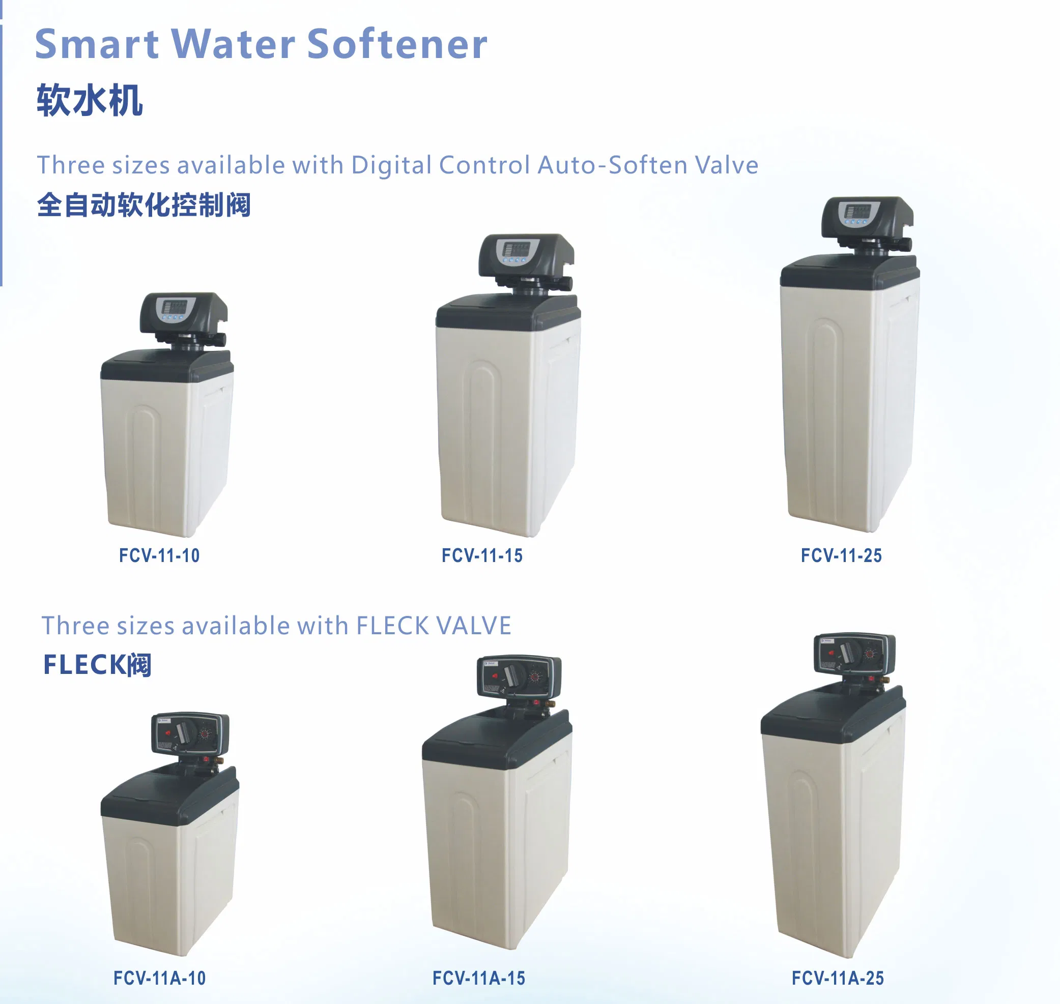 Hidrotek Intelligent Automatic Mini Household Water Softener