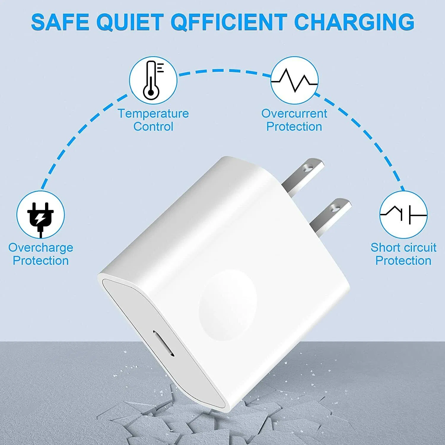20W USB-C Power Adapter Wall Charger