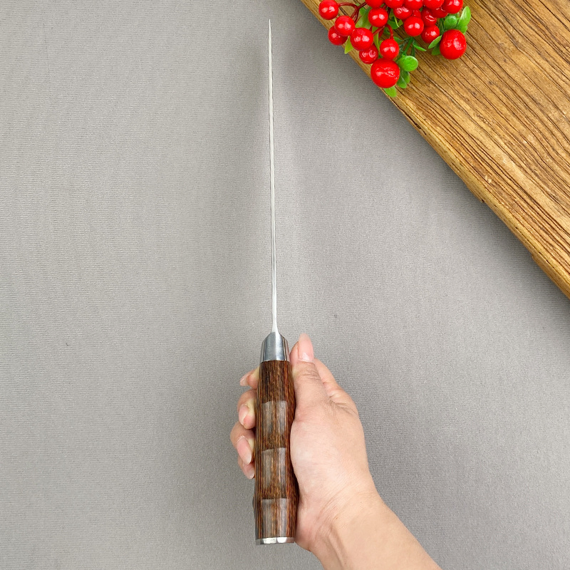 Премиальный нож для сашими из дамасской стали