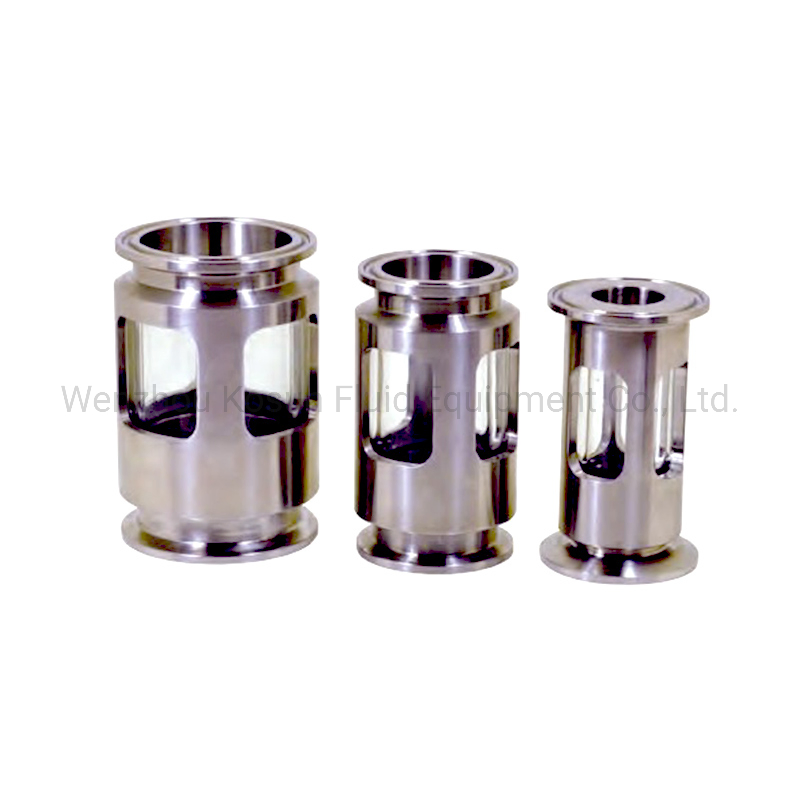 Stainless Steel Sanitary 2" 2 Inch Tri Clamp Inline Sight Glass