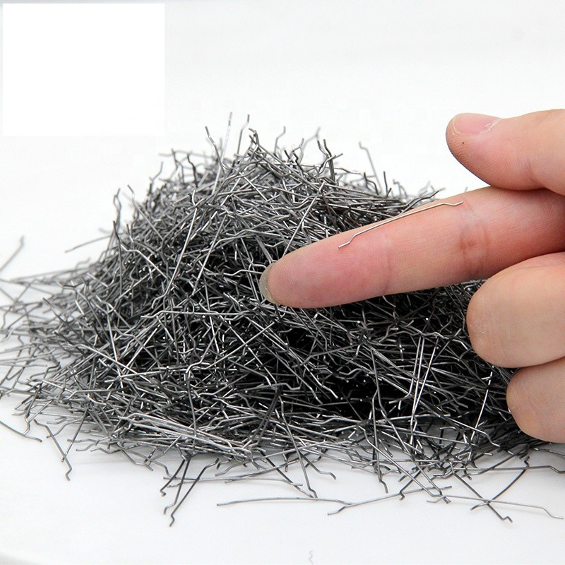 Copper Plated Carbon Steel Anti-Corrosion Cut Chopped Fibers Construction Wall Reinforcement Building Materials