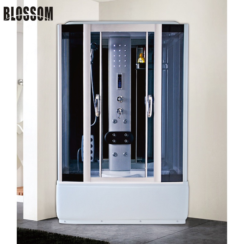 Bathroom Glass Comptuterized Cabin House Enclosure Steam Shower with Ozone
