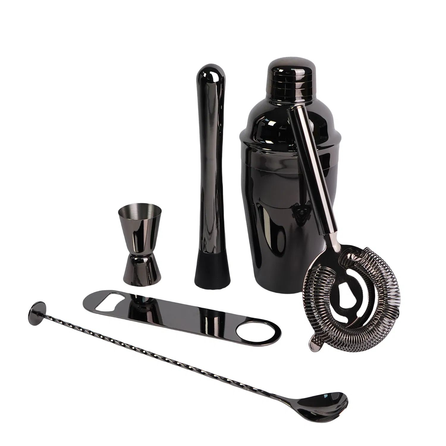 LFGB Standard Steel Bartender Cocktail Shaker Kit with Gift Box