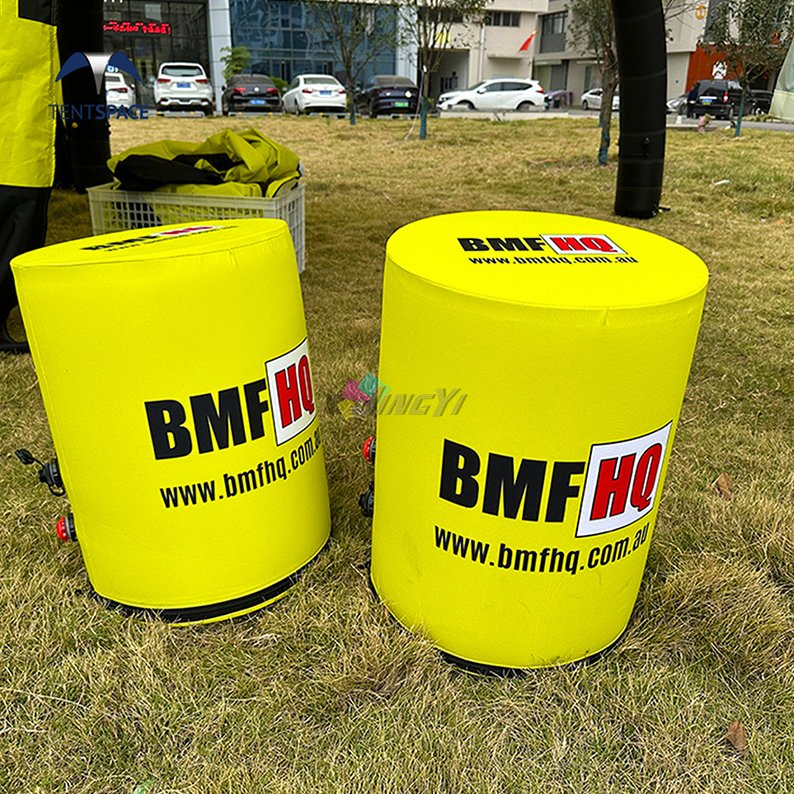 Custom Inflatable Bar Table Outdoor Event Camping Garden Furniture Set Inflatable Beach Chair,Air Sealed Inflatable Stool Chair