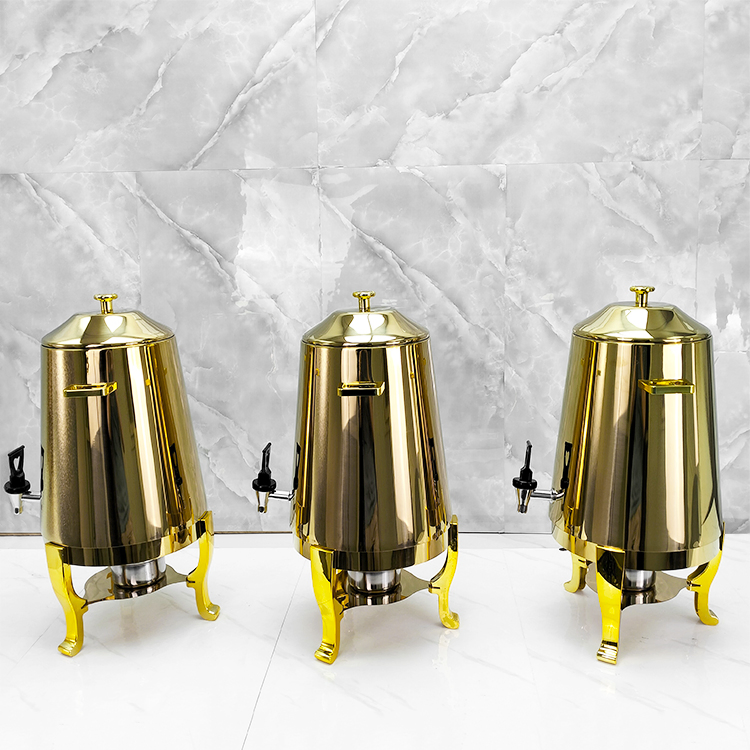 Hotel Stainless Steel 13L Hot Tea Coffee Restaurant Coffee Warmer Dispenser