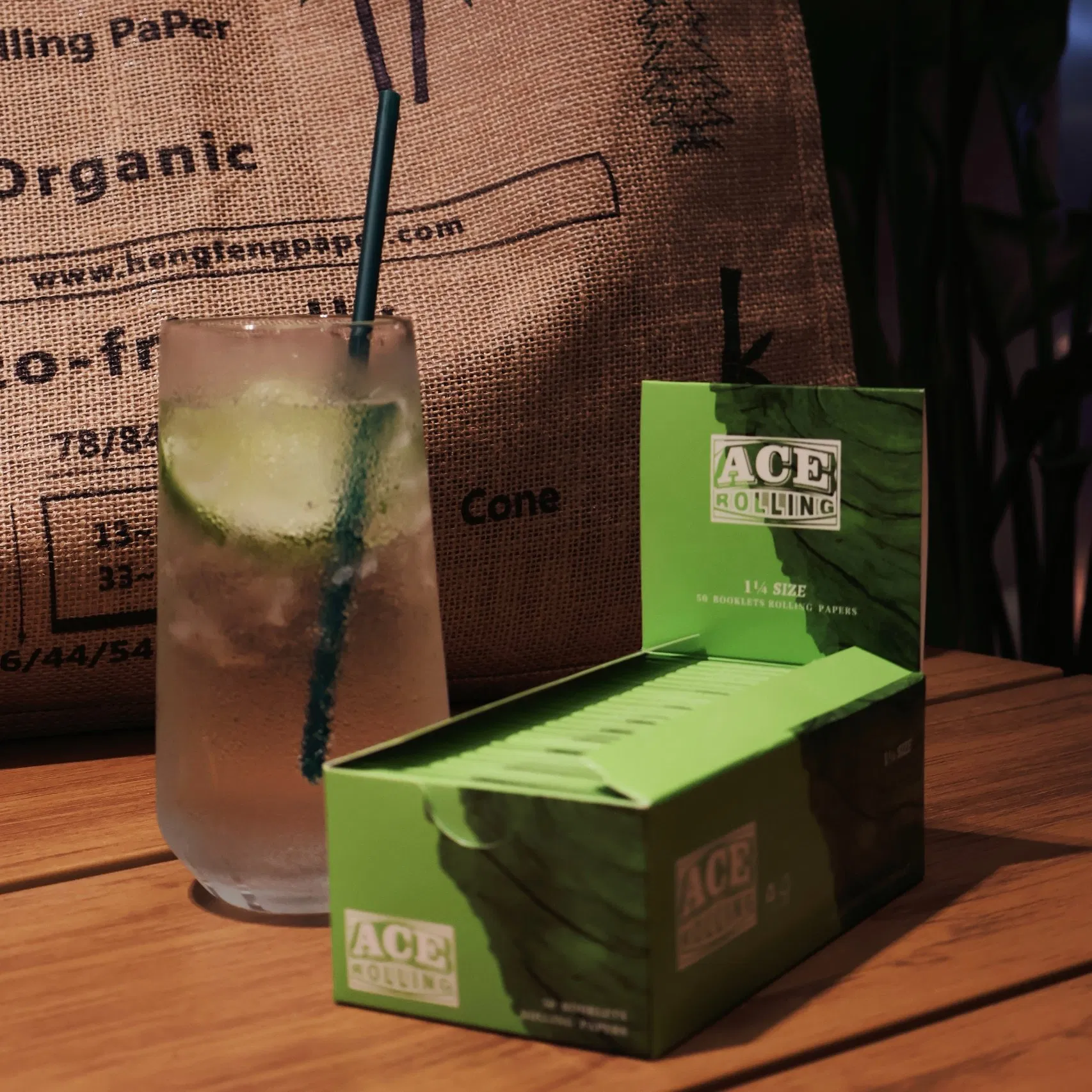 Top Seller Multi Color Kingsize Rolling Paper Full 50booklets Paper Rolling Smoking Paper