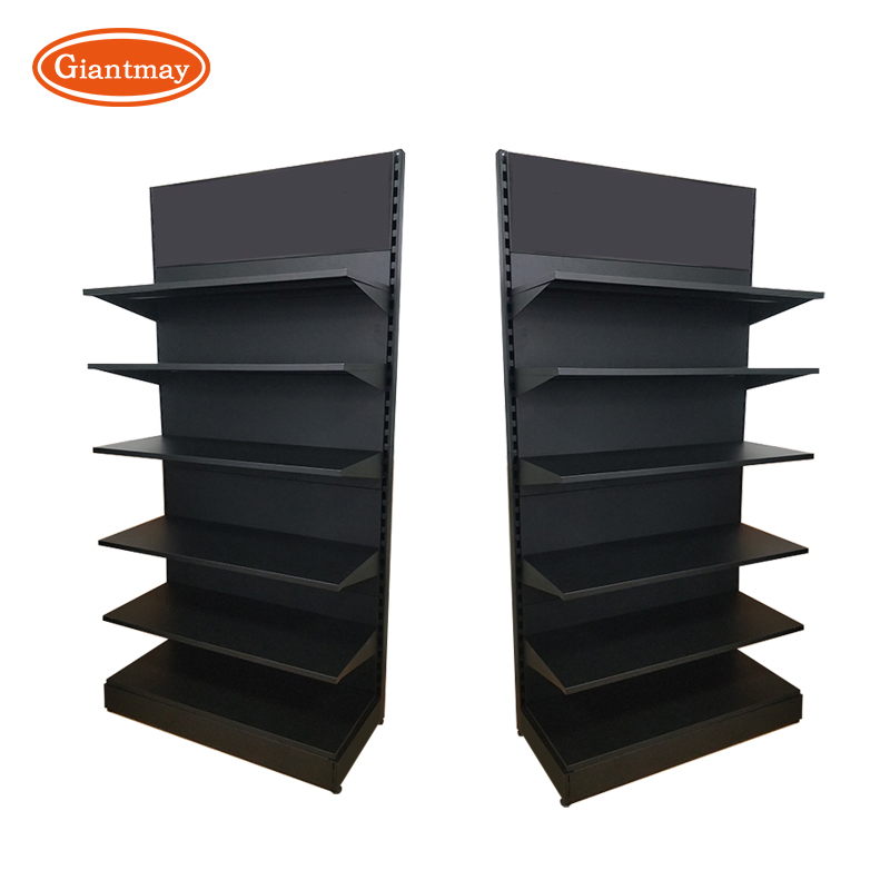 Custom Metal Single Side Multi Layered Product Shelves for Supermarket