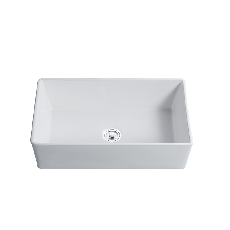 White Black Marble Style Free Shipping in Us Rectangular Ceramic Wash Basin Hot Selling White Art Sink Bathroom and Kitchen Sink