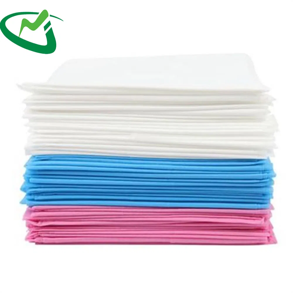Medical 180X200cm Paper Film Waterproof Massage Disposable Protective Bed Sheet for European Hospital
