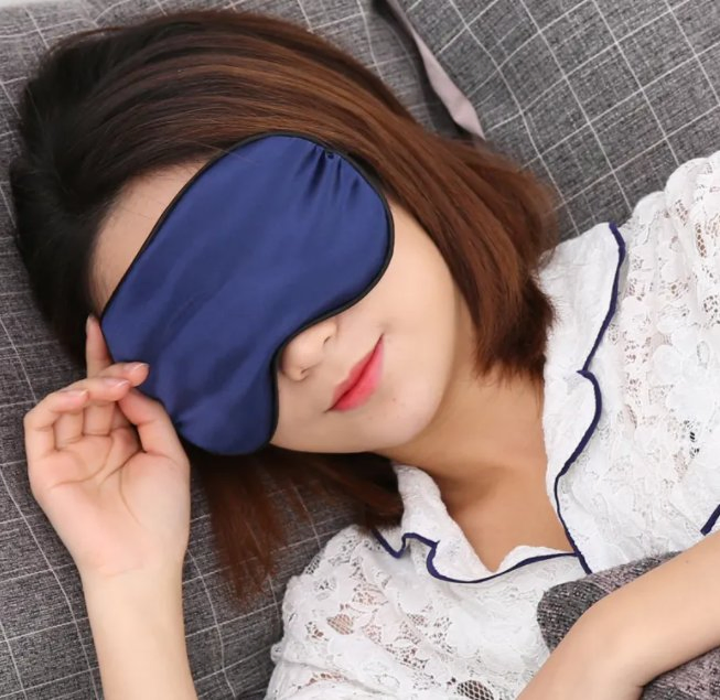 100% Polyester Promotion Customs Sleep Eye Mask