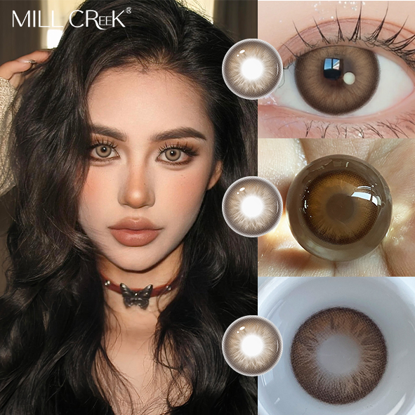 Millcreek Haipurecon Natural Color Contact Lens Beautiful Style Wholesale Yearly Disposable Colored Eye Contact Lenses