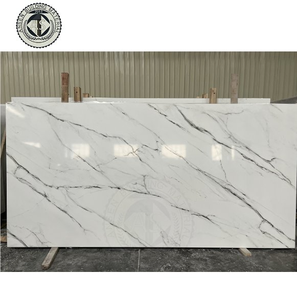 High Quality Best Sale Quartz Stone Kitchen Countertop for Decoration with SGS