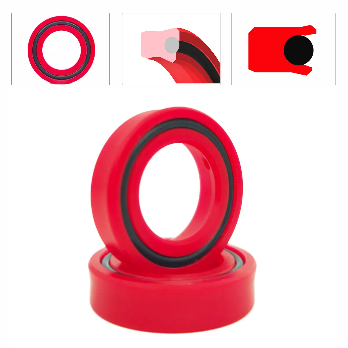 Уплотнение поршня Y-губы для высоких температур