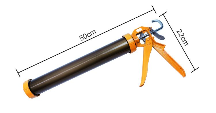 Heavy-Duty Aluminum Caulk Gun for Urethane Sealant Applications