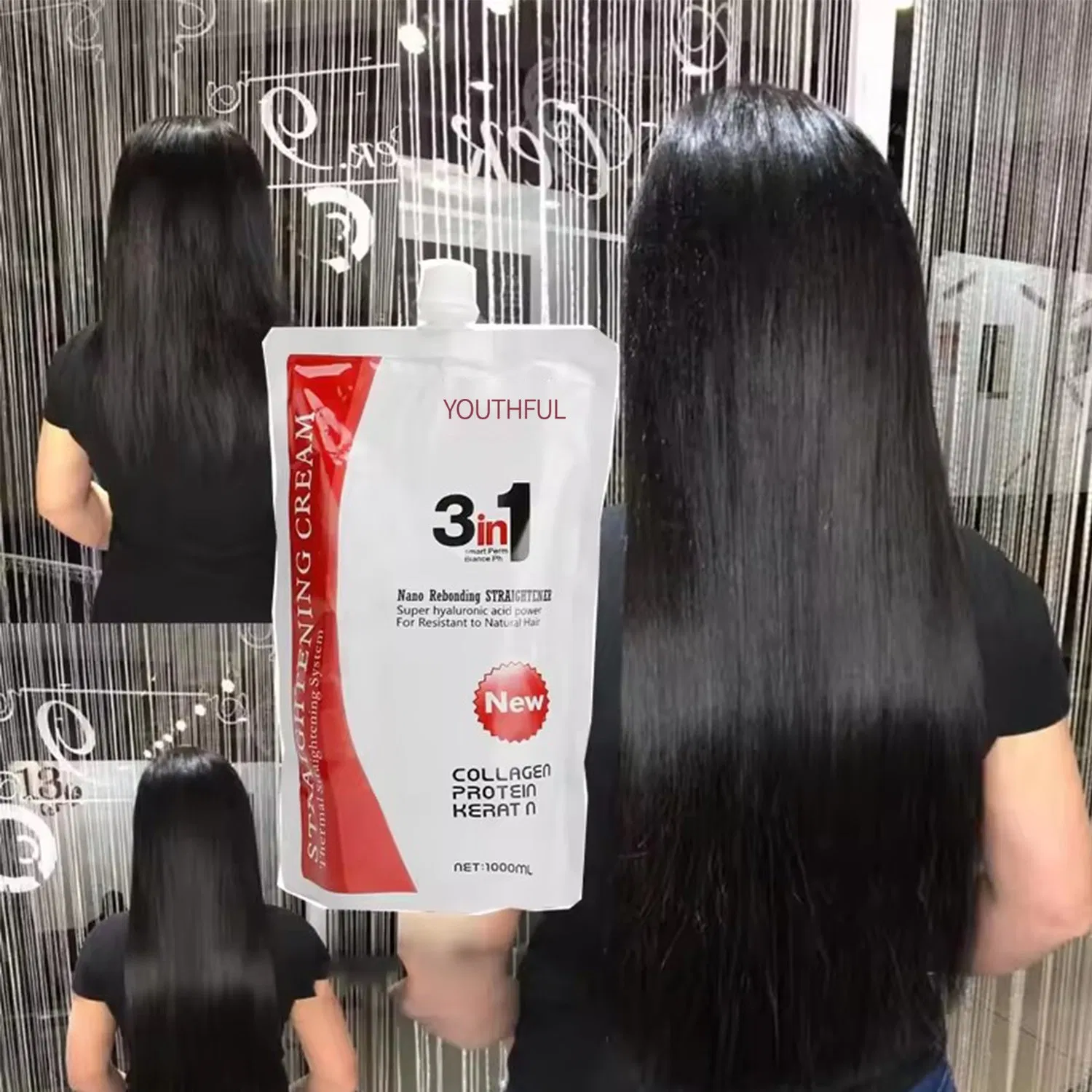 Professional Hair Rebonding Perm Treatment Hair Straight Cream