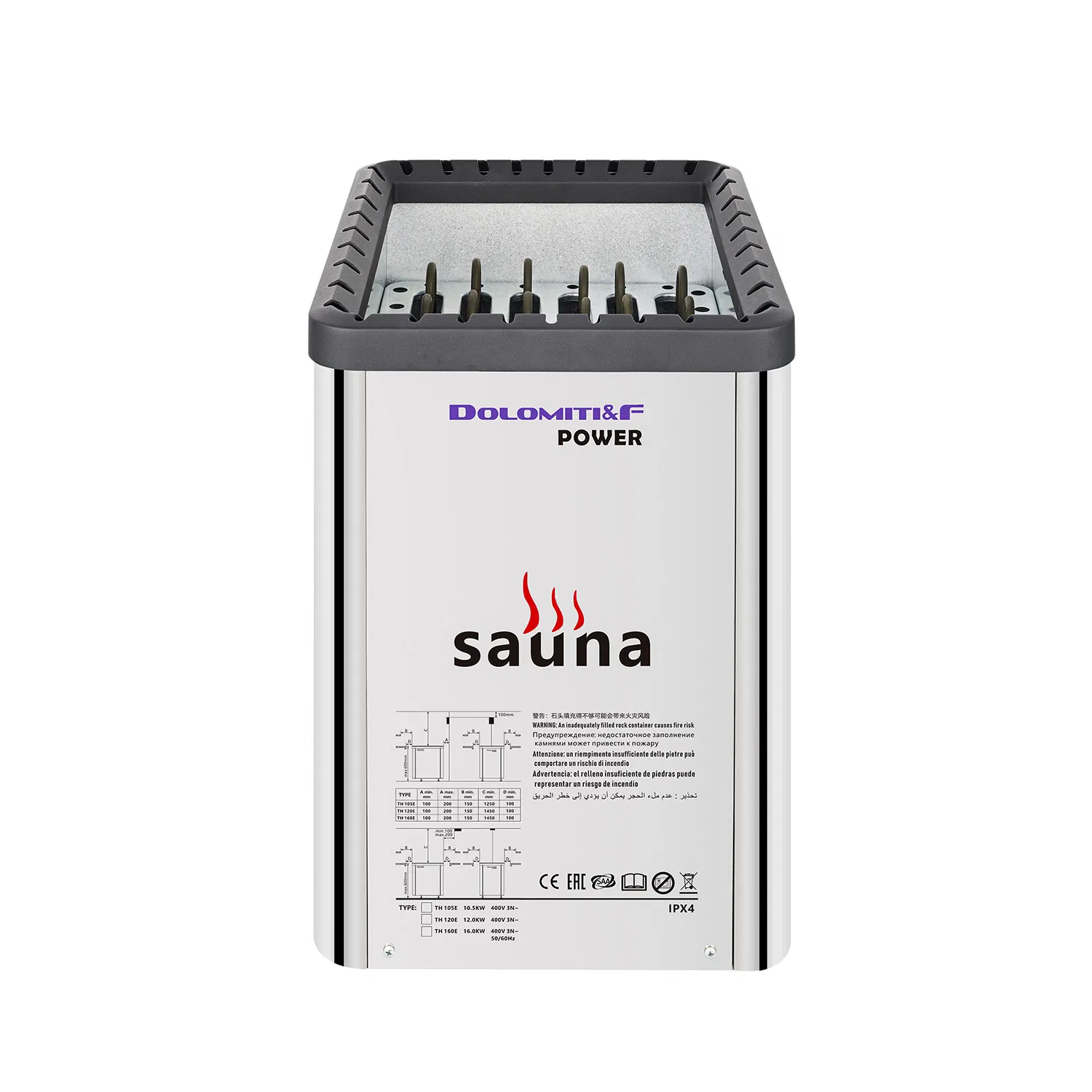 Мощный энергосберегающий обогреватель для сауны