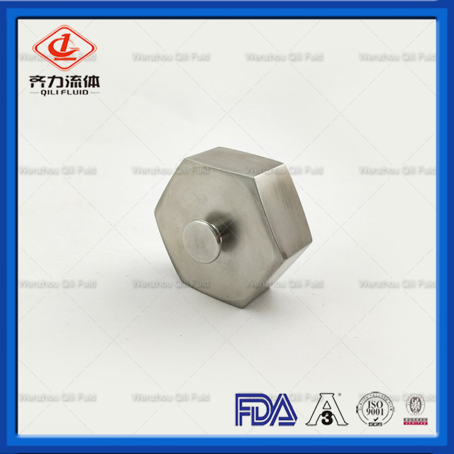 Sanitary 304 Stainless Steel End Caps Stainless Steel Balustrade Cap