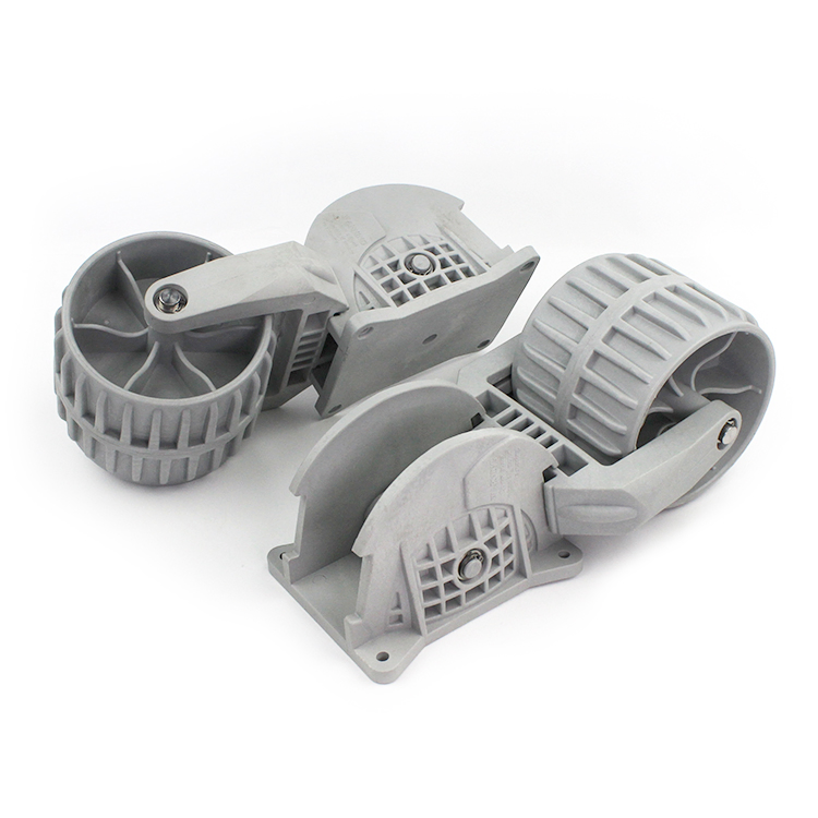 Flip-up Inflatable Boat Wheels Dinghy Wheels 2PCS for Boat Trailer