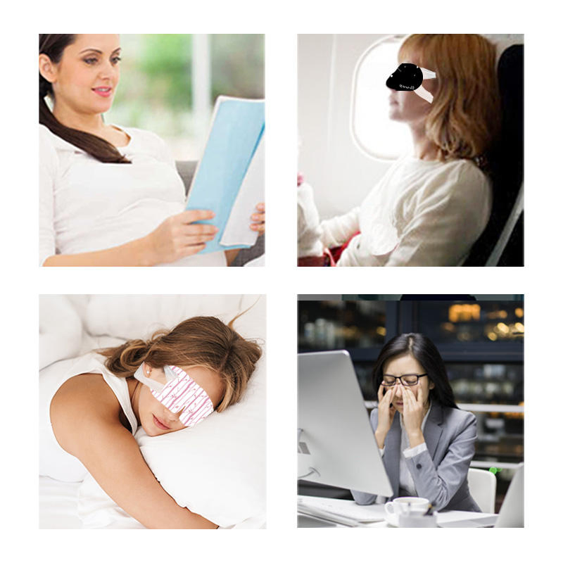 Customized Aromatherapy Hot Compress Eye Relief Vision Fatigue Disposable Steam Eye Mask