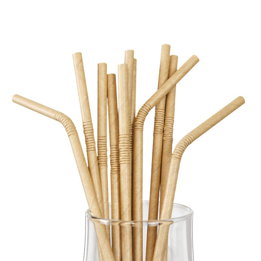 Food Grade Multi Color Disposable Eco-Friendly Biodegradable Paper Straws