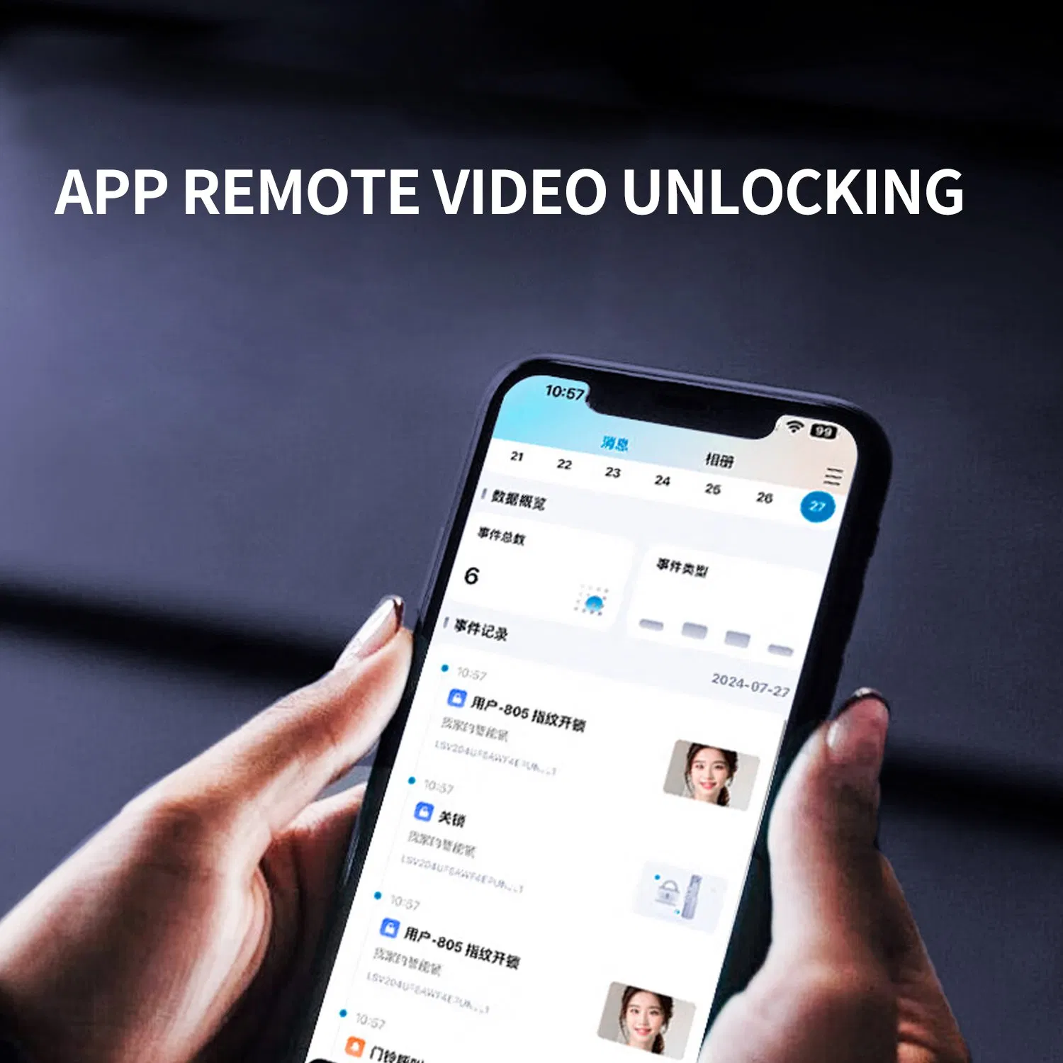 3D Face Recognition Smart Door Lock Electronic Digital Biometric Key Smart Door Lock with Camera and Fingerprint Electronic Lock