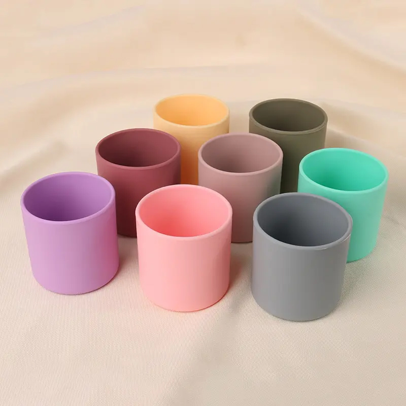 Silicone Baby Milk, Juice, Drink Training Cup, Children's Silicone Baby Cup