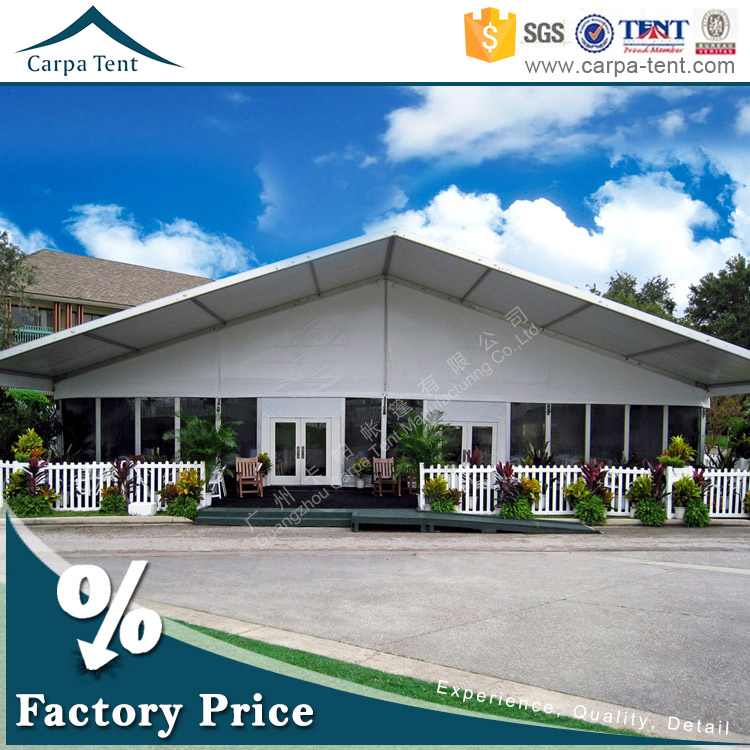 30m Width Large Luxurious European Style Event Marquee Tent with Solid Wall