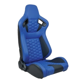 Регулируемое гоночное кресло-ковш из полиуретана и ткани