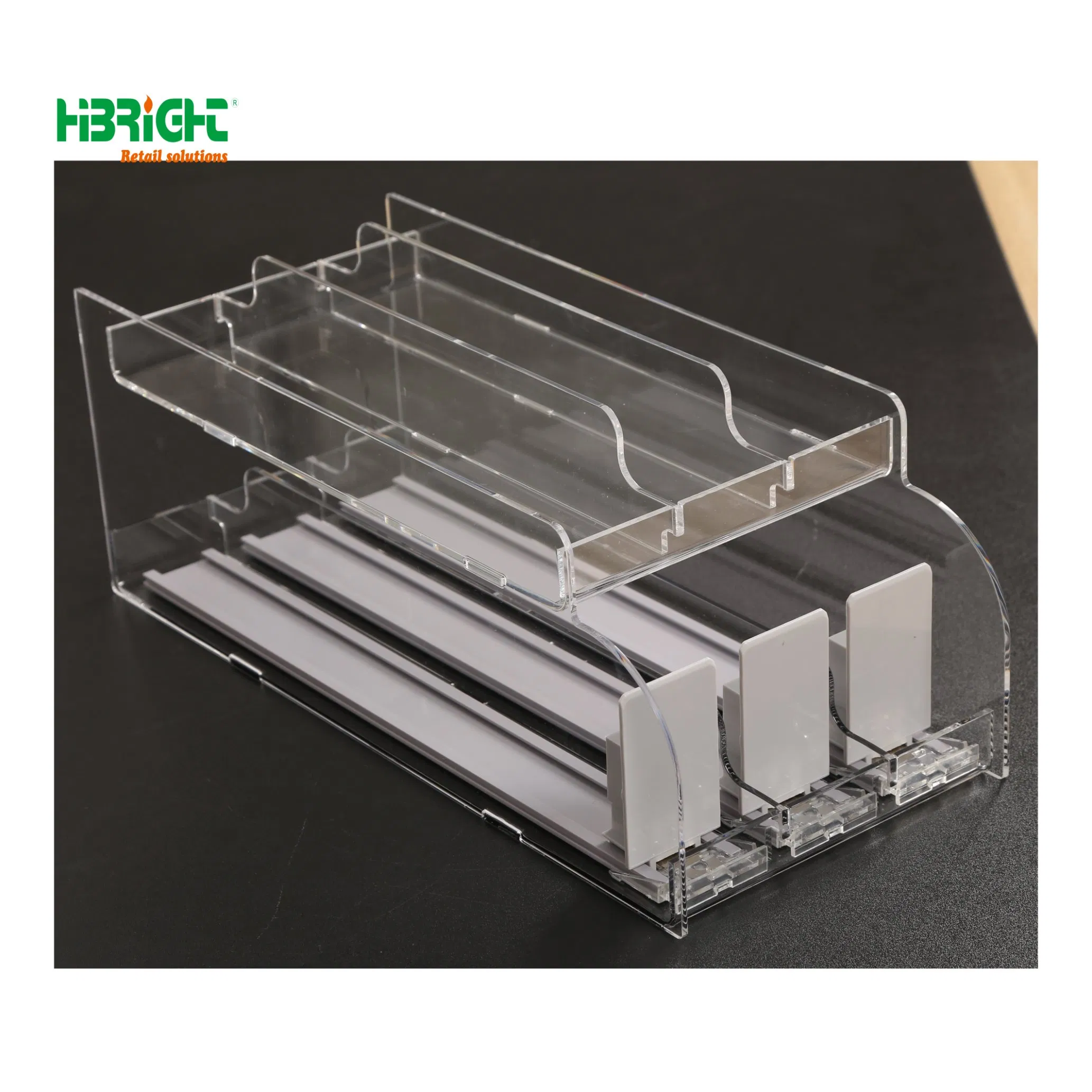 Wholesale Automatic Vending Machine Display Dispenser Retail Shelf Pusher Sliding System