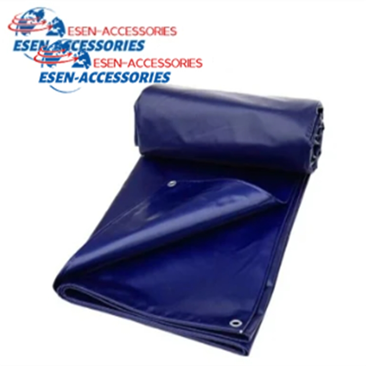Durable ISO PVC Coated Tarpaulin Fabric for Open-Top Containers