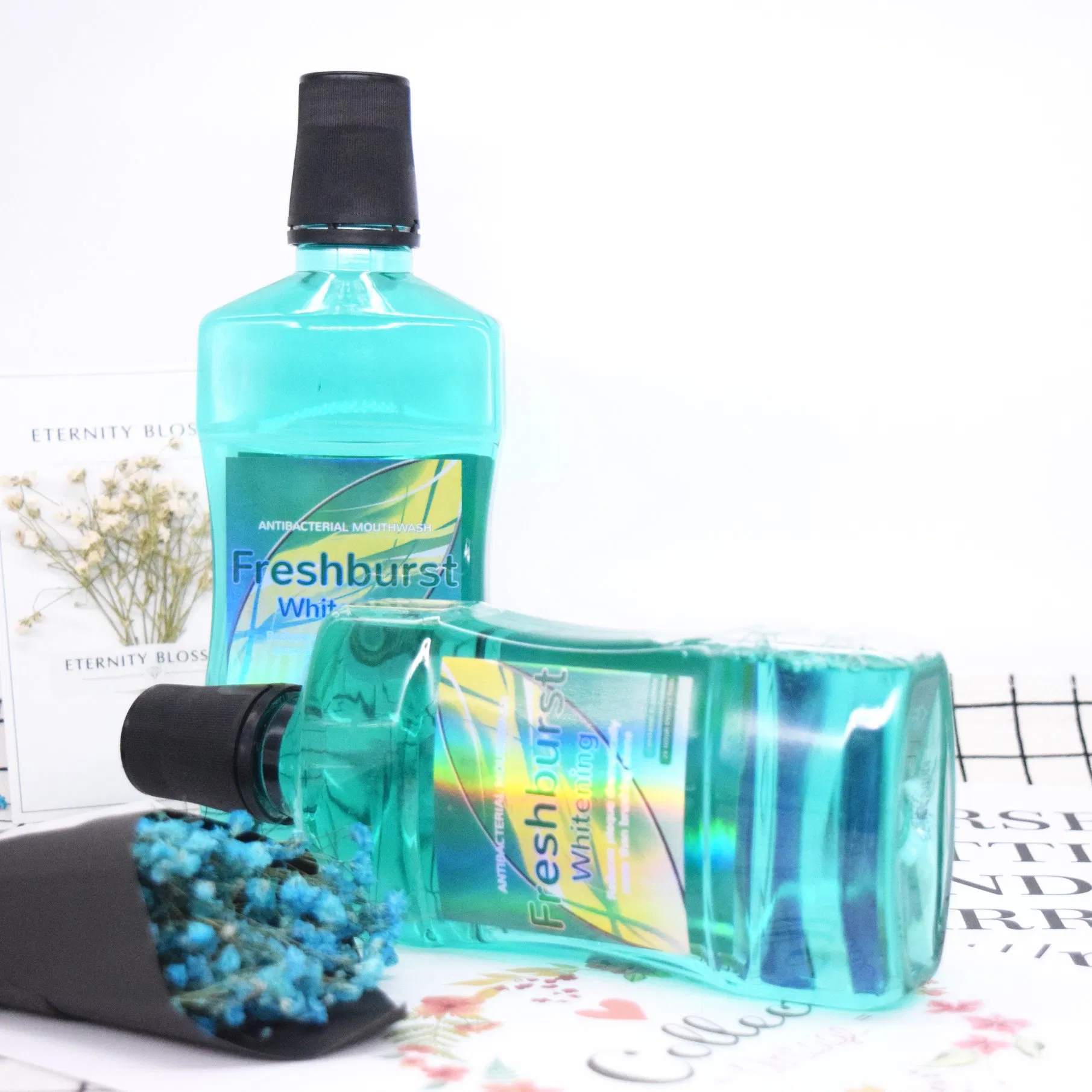 500ml Antibacterial Freshburst Tooth Whitening Mouthwash Fresh Breath