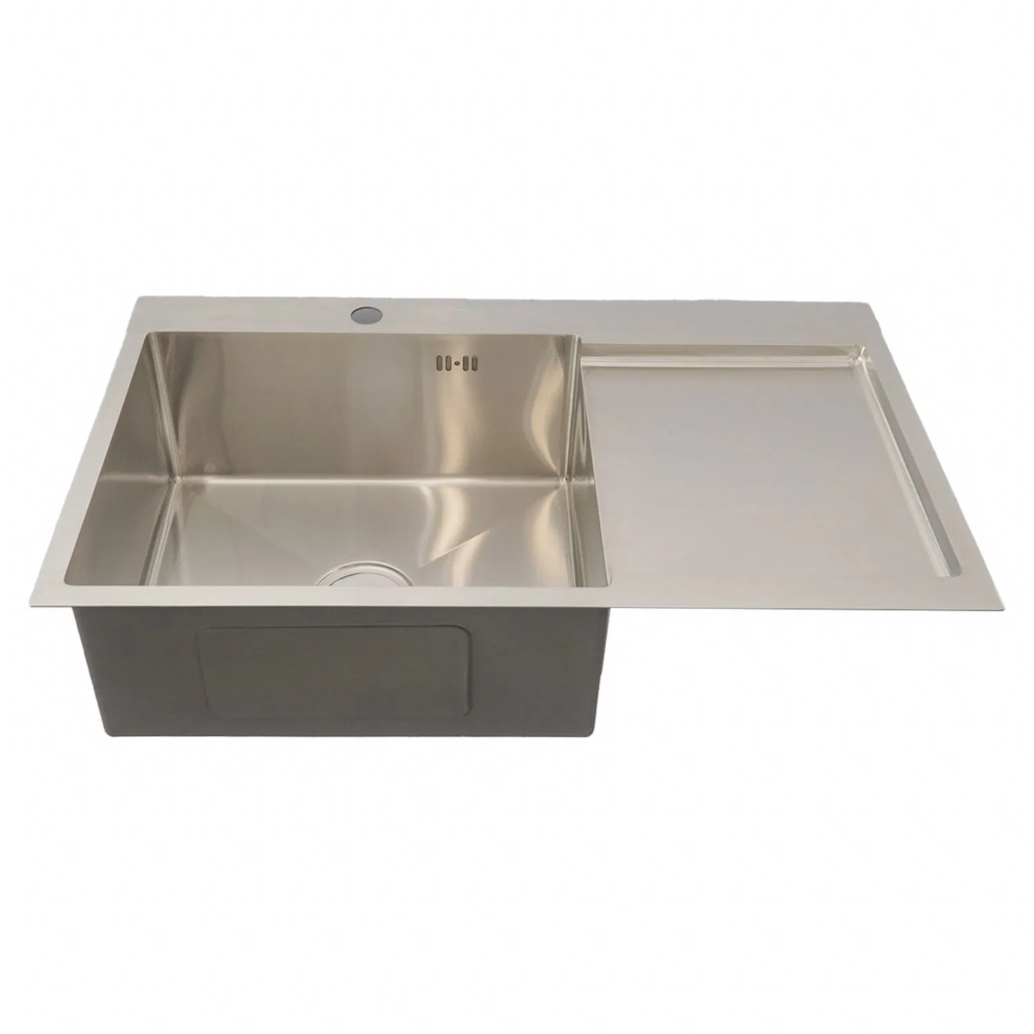 Top Grade 304 Stainless Steel Sink for Home Kitchen Use with Easy Installation