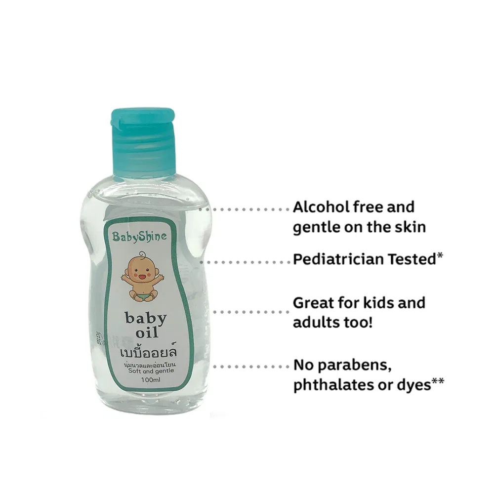 OEM Brand Multipurpose Baby Oil for Skin Lightweight Non-Greasy Formula to Vietnam Market