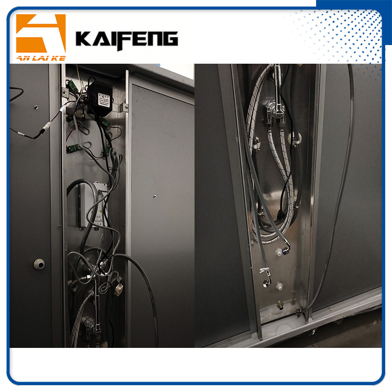 Modern Bathroom Glass Steam Cabin Hydro Massage Shower Cabin (GT0509)