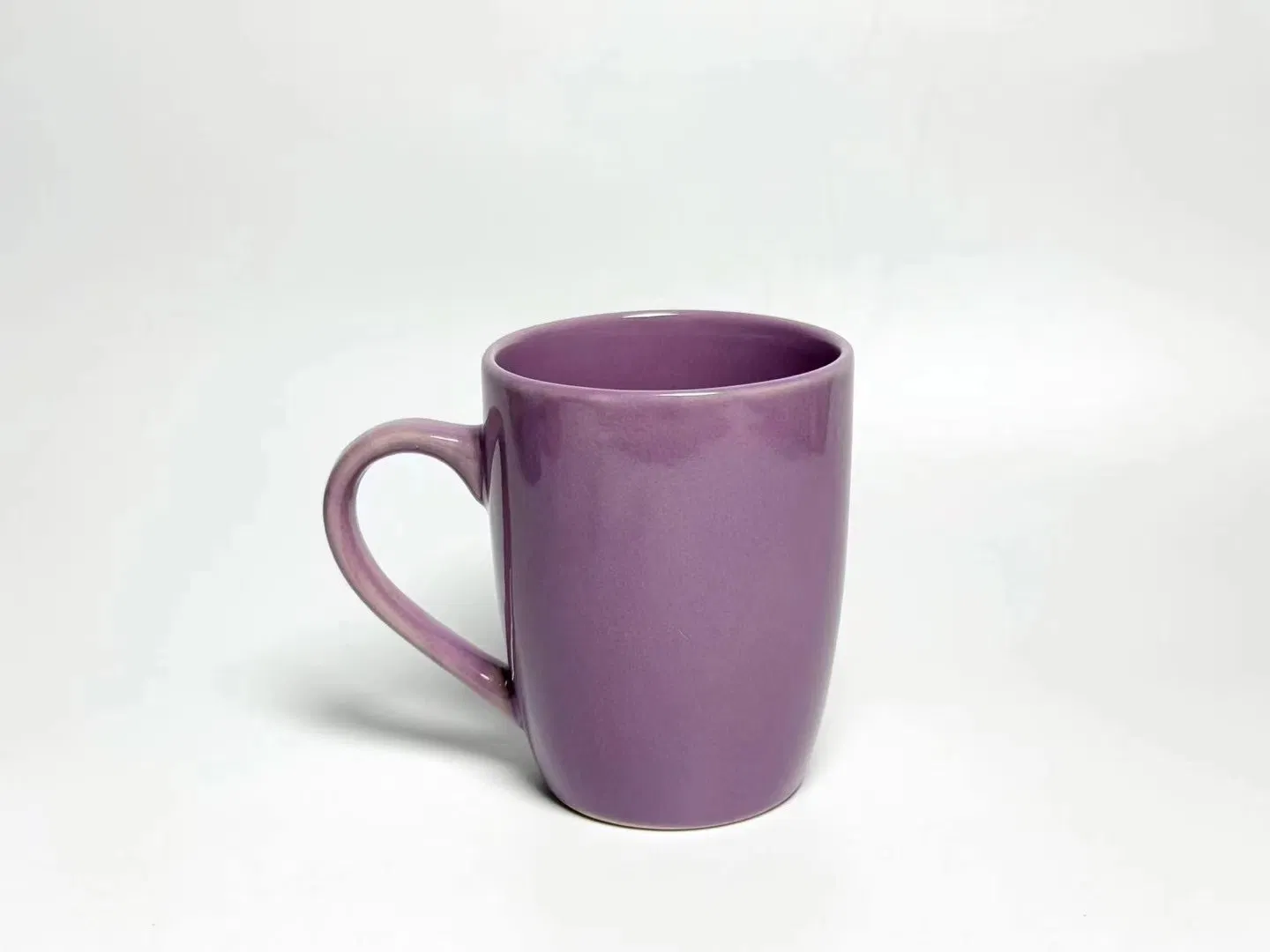 Color Glaze Mug Stoneware Custom Handleless Ceramic Glazed Mug