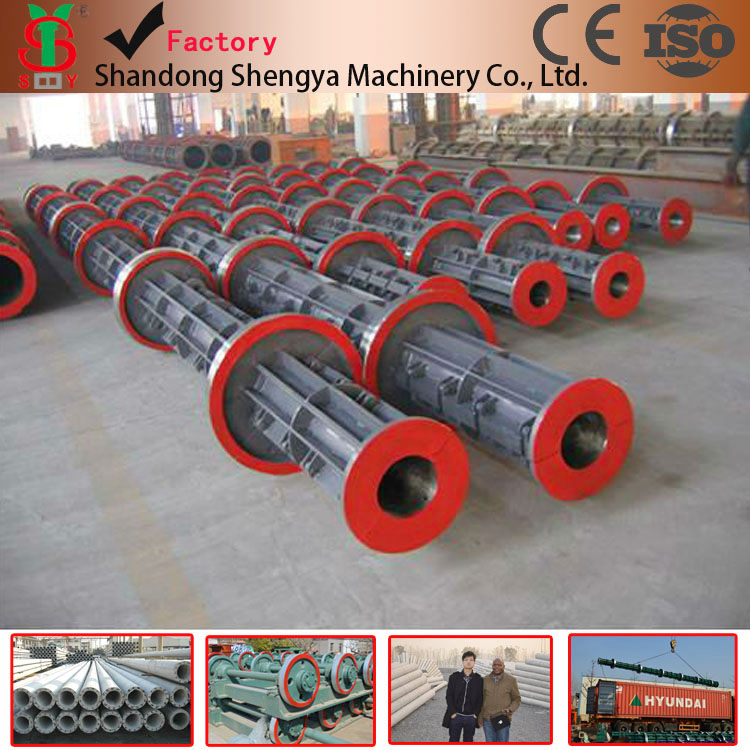 Concrete Electric Pole Steel Mold Pole Mould Pole Making Equipment
